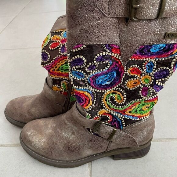 Anca & Co Women’s Embroidered Size 37 - Picture 7 of 8